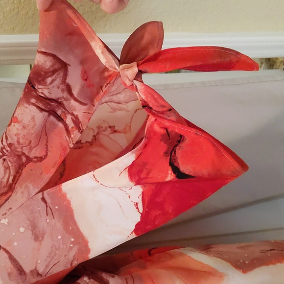 Bundle: coral & beige outfit - Picture 3 of 9